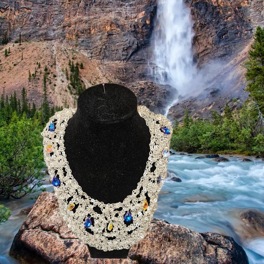 Jeweled Bib